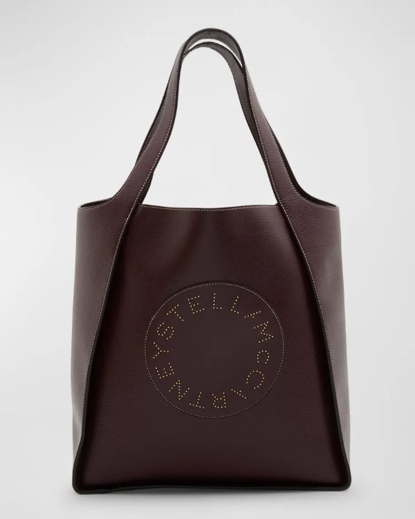 Studded Logo Recycled Tote Bag