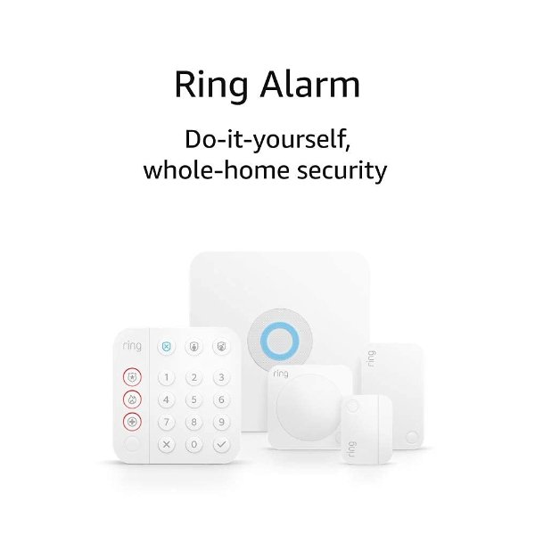 Ring Alarm 全新2代 家庭智能安防5件套