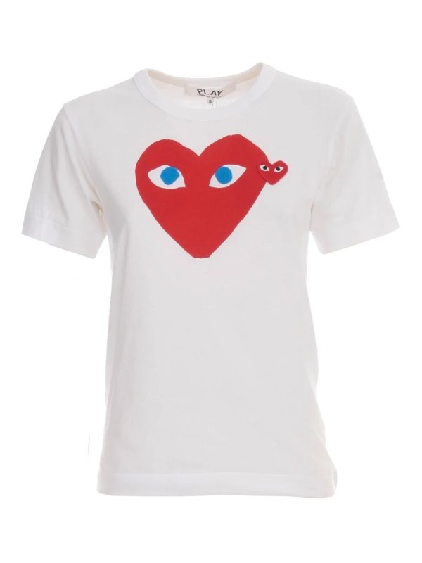 Heart Logo Crewneck T-Shirt