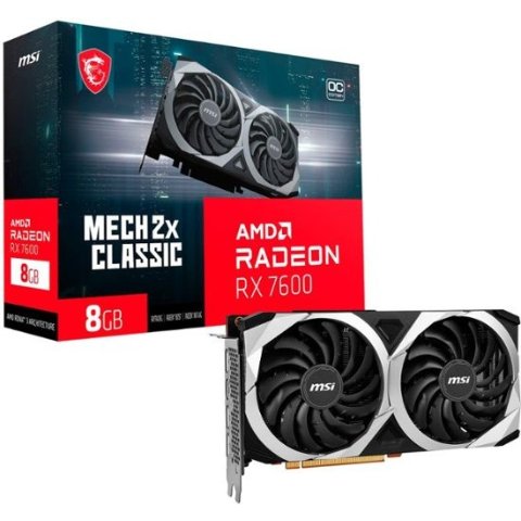 AMD Radeon RX 7600 Mech 2X CLASSIC 8G OC