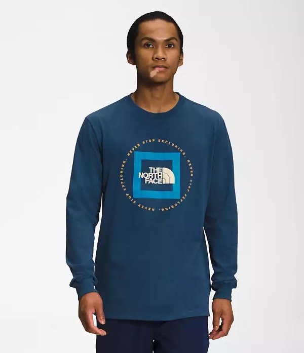 Men’s Long-Sleeve Geo NSE Tee | The North Face