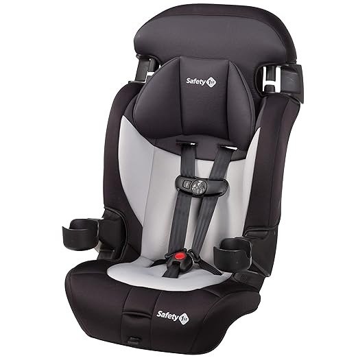 Grand 2-in-1 Booster Car Seat, Forward-Facing with Harness, 30-65 pounds and Belt-Positioning Booster, 40-120 pounds, Black Sparrow