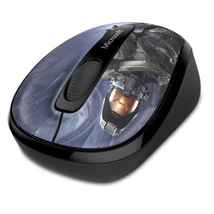 Microsoft Wireless Mobile Mouse 3500 Halo Limited Edition: The Master Chief