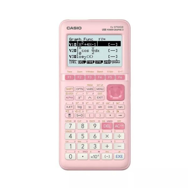 fx-9750GIII Pink Graphing Calculator