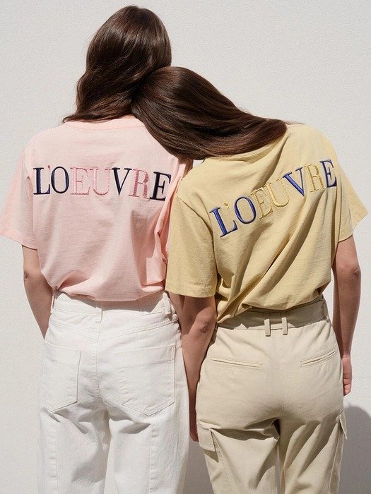 Love embroidery T-shirt_3color