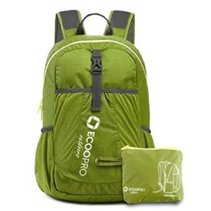 ECOOPRO 20L Durable Lightweight Packable Travel Hiking Backpack