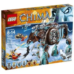 LEGO Chima 70145 Maula's Ice Mammoth Stomper Building Toy