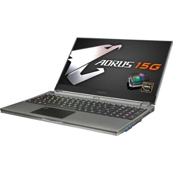 AORUS 15G Laptop (144Hz,  i7-10750H, 2070MQ, 16GB, 512GB)