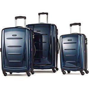 Winfield 2 Fashion Hardside 3 Piece Spinner Luggage Set (20, 24, 28) | eBay