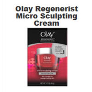 Olay Regenerist Micro Sculpting Cream Sample