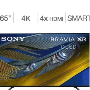 Sony 65" A80CJ 4K OLED Smart TV (2021 Model)