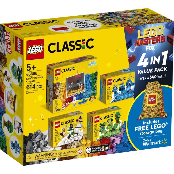 Masters Co-pack 66666 Creative Building Toy Value Set (613 Pieces)
