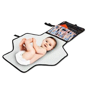 Portable Changing Mat, Baby Wipes & Diaper Rash Cream @ Amazon