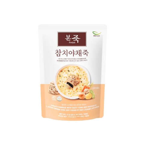 Bonjuk 金枪鱼蔬菜粥 500g
