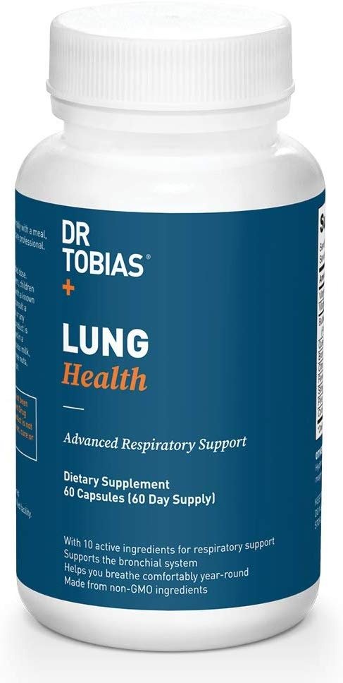 Lung Cleanse & Detox - Supports Respiratory Health and Comfortable Breathing through the Seasons - With Cordyceps & Citrus...