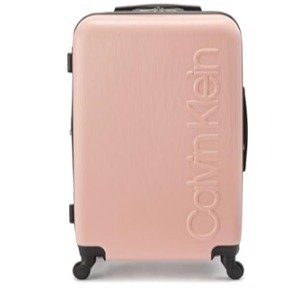 Women's Hard Side Upright Luggage Spinner Light Weight Suitcase, Mellow Rose, Medium