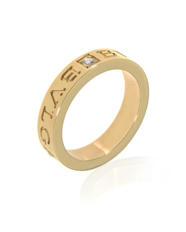 18k Yellow Gold Diamond Ring AN854462 Size 7