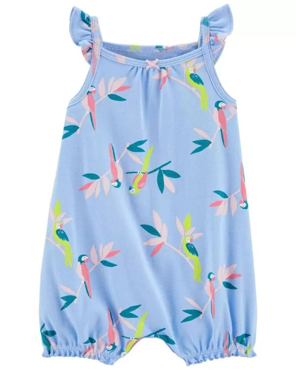 Dragonfly Cotton Romper