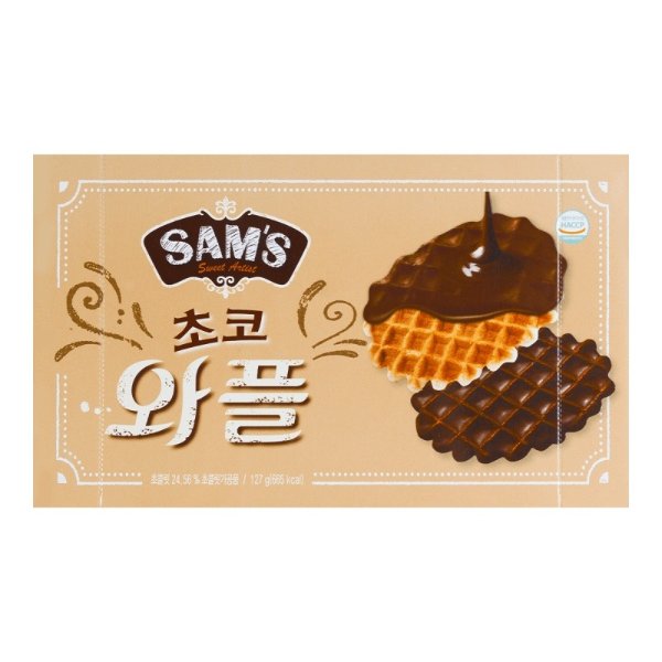 SAMAH SAM'S 巧克力格子松饼 127g 