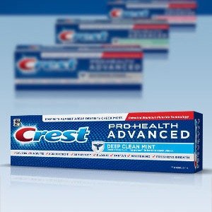 Crest Pro Health 薄荷味深层清洁牙膏 5.1oz 3条装