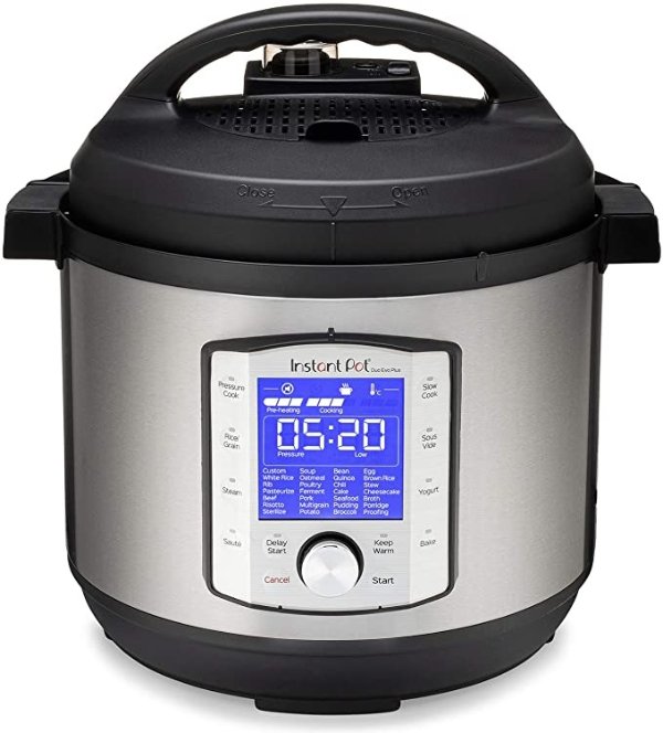 Amazon.com: Instant Pot Duo Evo Plus Pressure Cooker 9 in 1, 8 Qt, Easy Grip Handles: Kitchen & Dining