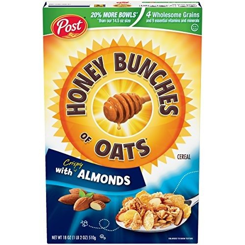 Honey Bunches of Oats with Crispy Almonds Cereal 18 oz. Box