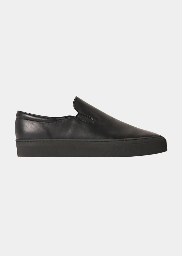 Marie Leather Slip-On Sneakers