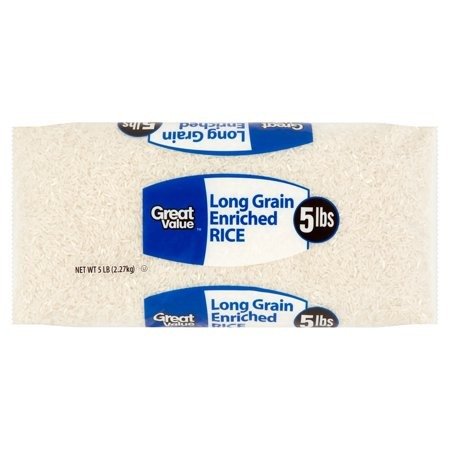 Long Grain Enriched Rice, 5 Lb - Walmart.com