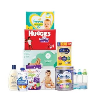Target 婴儿知名品牌奶粉、纸尿裤、洗护用品等