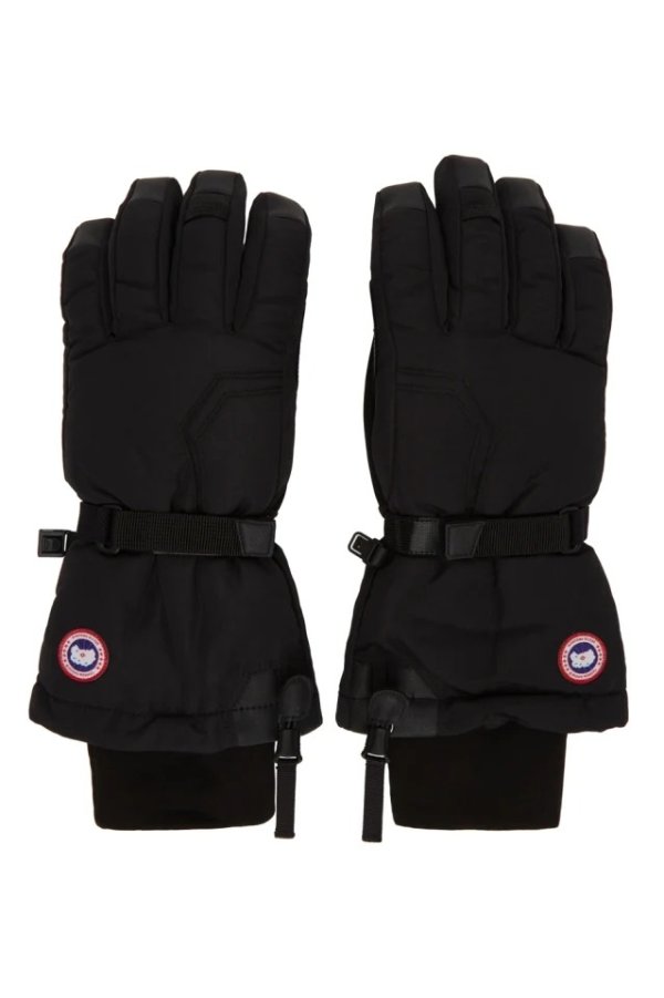 Black Down Arctic Gloves