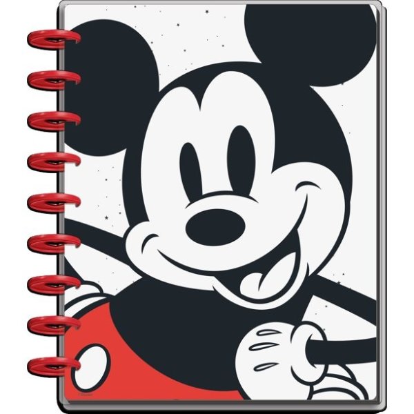 The Happy Planner, Disney, Mickey Classic 12 Month Planner, 2022, 7.75"x 0.563"x 9.75"