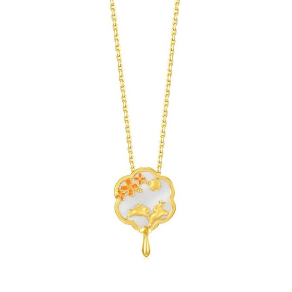 Cultural Blessings 'Blossom' 999.9 Gold Pendant | Chow Sang Sang Jewellery eShop