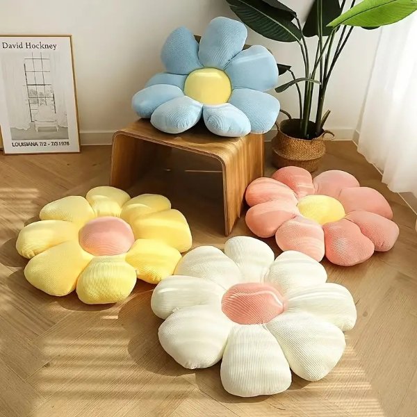 Flower Cushion Office Cushion Plush Toy Cushion | Shop The Latest Trends | Temu