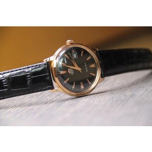Orient Men's FER24001B0 Bambino Analog Japanese-Automatic Black Watch