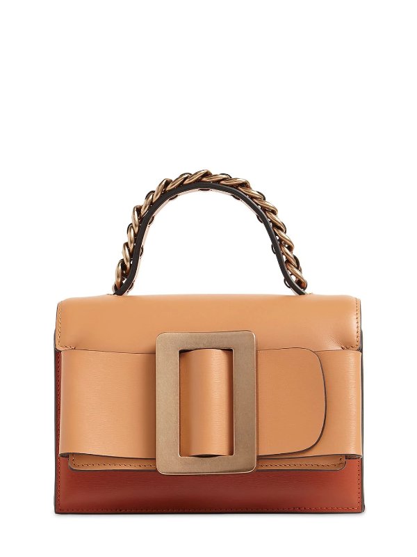 FRED 19 TWO TONE LEATHER SHOULDER BAG