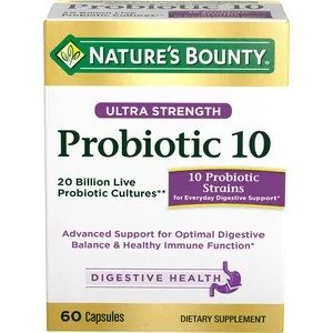 Ultra Probiotic 10 Capsules, 60CT