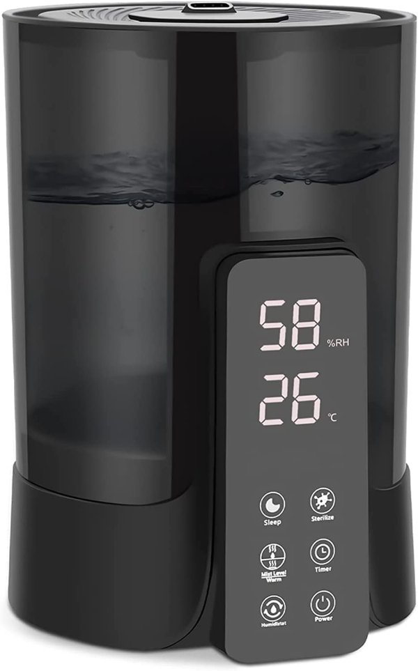 ORIbox 冷暖雾空气加湿器 6升大容量 顶部加水