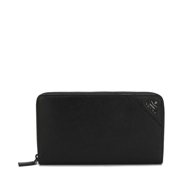 Saffiano Leather Travel Wallet