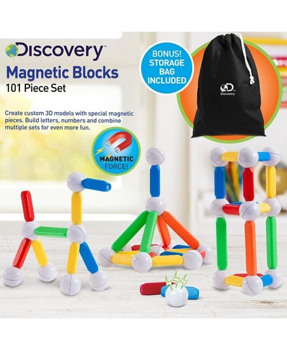 Toy Magnetic Building Blocks 101pcs - STEM