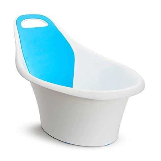 Sit and Soak Baby Bath Hard Tub, White, 0-12 Months