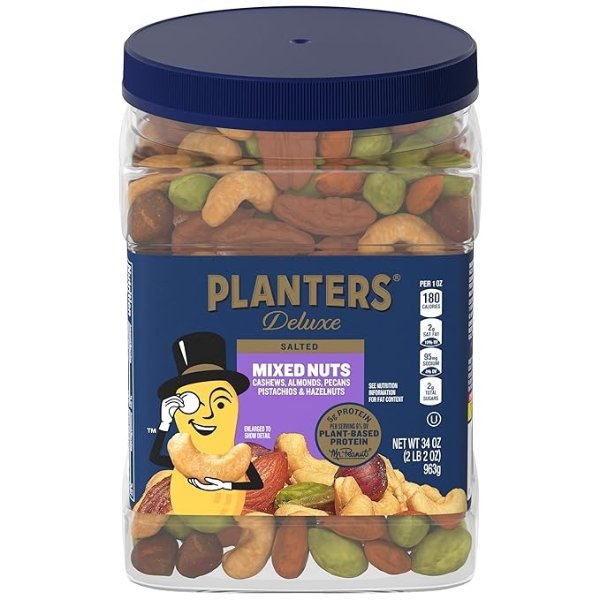 Deluxe Mixed Nuts (34 oz Canister)