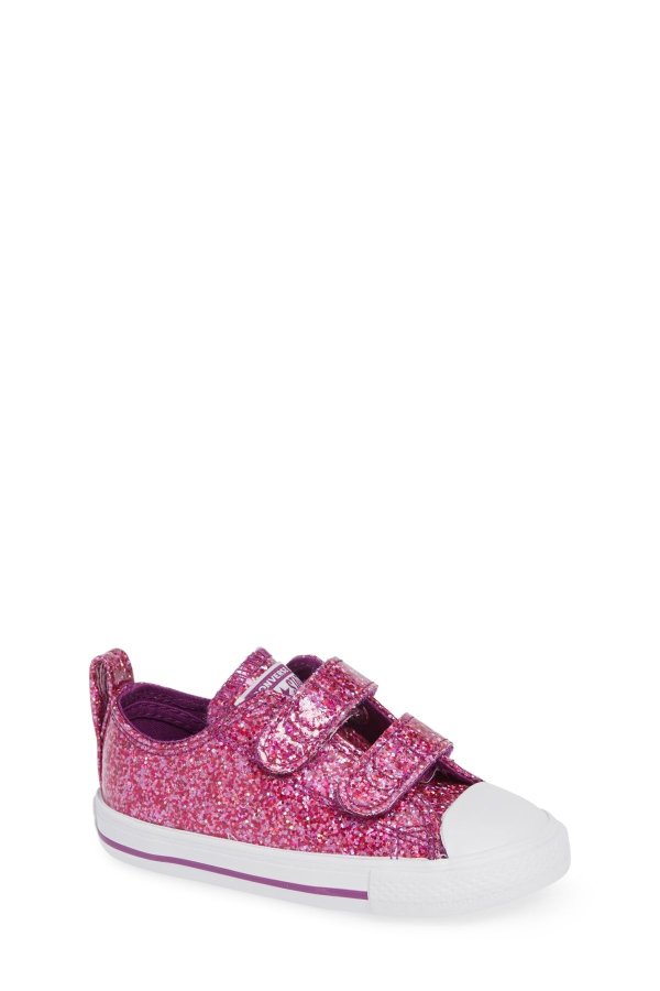 All Star(R) Seasonal Glitter Sneaker (Baby, & Toddler)
