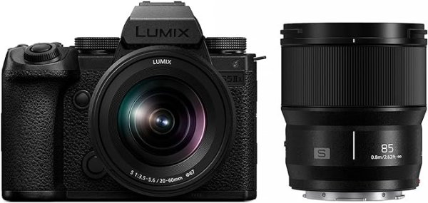LUMIX S5IIX 无反机身 + 85mm F1.8 镜头