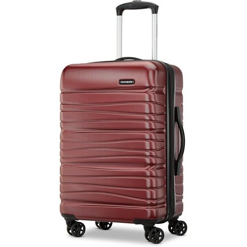Evolve SE Hardside 20" Carry on Expandable Luggage Spinner - Matte Burgundy