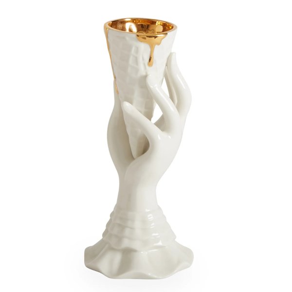 Gilded Muse I-Scream Vase