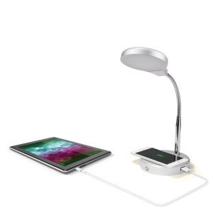 Mainstays LED Desk Lamp with Qi Wireless Charging