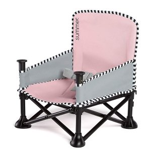 Summer Infant 可折叠儿童餐椅，外出就餐超方便