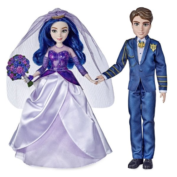Mal & Ben Wedding Doll Set – Disney The Royal Wedding: A Descendants Story | shopDisney