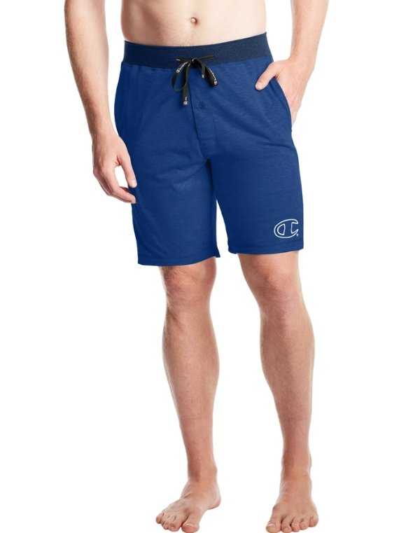 Men's Sleep Shorts, Surf the Web, C Logo