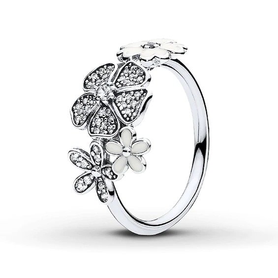 Ring Shimmering Bouquet Sterling Silver - No Returns or Exchanges|Jared